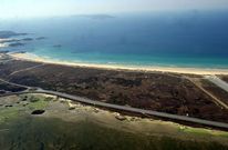 El istmo de A Lanzada es una parte del monte comunal que est� por clasificar en O Saln�s. 