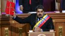 Maduro durante su intervenci�n a la Asamblea Constituyente chavista