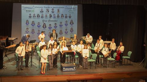 Imagen de archivo de un acto de graduaci�n en el Conservatorio de Carballo