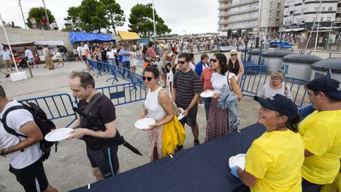 Sardi�ada popular en Sanxenxo