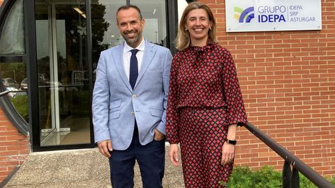 Manuel G�maras y Eva Pando