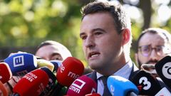 El consejero de Hacienda, Justicia y Asuntos Europeos de Asturias, Guillermo Pel�ez