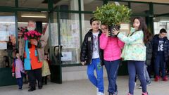 Voz Natura en el colegio de A Escardia