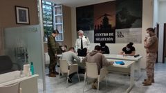 Foto de archivo del proceso de selecci�n en la Subdelegaci�n de Defensa de Pontevedra