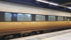 Suciedad en los trenes Vigo-A Coru�a