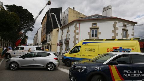 El incendio tuvo lugar minutos antes de la una de la tarde en la calle Misericordia
