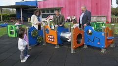 Visita a la escuela infantil de A Laracha