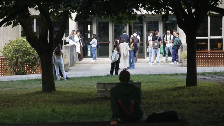 Imagen del campus de A Zapateira