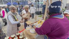 Mercado da Ilusin, la pasada semana, en Carballo 