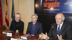 Pedro Piqueras en un acto de promocin de su libro el pasado abril