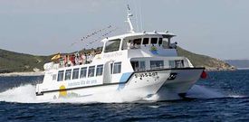 La empresa Nabia quiso en su d�a alquilar un barco como este para prestar el servicio de transporte mar�timo.