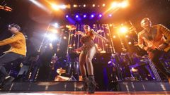 El Combo Dominicano en unas fiestas en Malpica