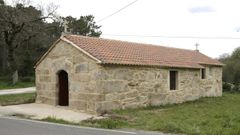 Imagen de archivo de la capilla de Santa Irena, en Vimianzo
