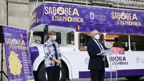 El presidente de la Diputacin, Jos Tom, present esta campaa en Lugo