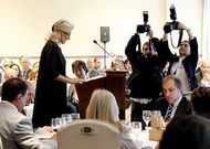 Porro relat ayer las lneas maestras de su programa en el Crculo de Empresarios de Galicia.
