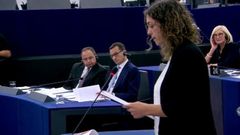 El discurso de Tania Gonz�lez ante el ministro de Polonia