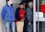 M.?G.?B. a la salida del juzgado ayer tras prestar declaraci�n.