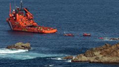 Trabajos de b�squeda del pesquero �Santa Ana�, en 2014