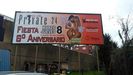 El cartel del club que anuncia una fiesta en el D�a de la Mujer