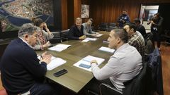 Constituci�n del comit� organizador del mundial sub20 de lucha que se celebrar� en Pontevedra en el 2024