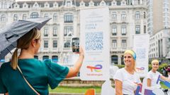 Acci�n promocional de TotalEnergies del pabell�n de la 67 Feria Internacional de Muestras de Asturias, a trav�s del regalo de entradas