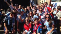 Miembros de L�o en R�o, con el presidente, Carlos Mouri�o.