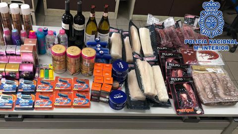 Arrestada una pareja leonesa acusada de sustraer alimentos y cosm�ticos de supermercados de Gij�n