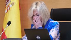 Las l�grimas de la consejera de Sanidad de Castilla y Le�n al recordar a sus compa�eros muertos