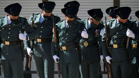 La Guardia Civil celebra el acto institucional por la festividad de la Virgen del Pilar en Oviedo