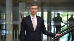 Dmytro Matiuschenko ayer en la Universidade da Coru�a