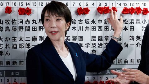 Sanae Takaichi, primera ministra de Jap�n.