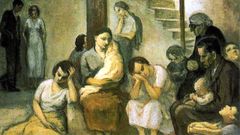 �El refugio�, cuadro de Nicanor Pi�ole