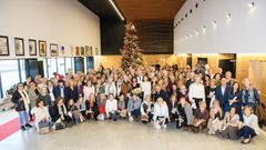 El homenaje se celebr� ayer en el Cunqueiro