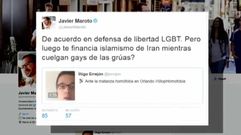 Maroto y Errej�n se enzarzan por la matanza de Orlando