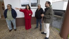 La delegada de la Xunta, Beln do Campo, se reuni con los representantes vecinales de O Souto de Arcos, en Mazaricos.