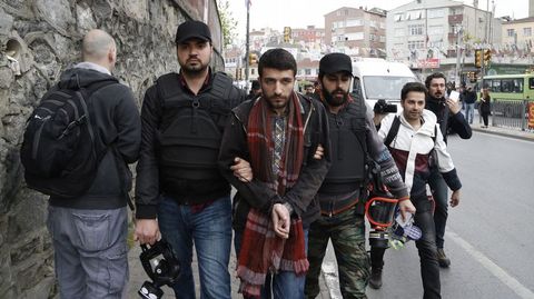 Violencia en Estambul por el 1 de mayo