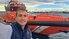David Trillo, que lleva la Salvamar Lyra