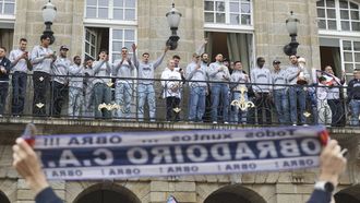 Las celebraciones del d�a despu�s�del Obradoiro