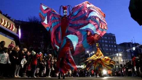 Cabalgata de Reyes de A Corua, en el 2018.