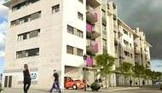 La nueva urbanizaci�n en el centro de Navia.