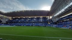 El Tartiere antes del encuentro entre el Oviedo y el Tenerife