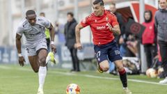 Roberto Arroyo jugador del Osasuna que firma en el Racing de Ferrol