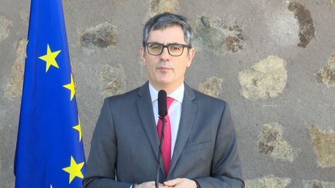 El ministro de la Presidencia, Justicia y Relaciones con las Cortes, F�lix Bola�os.