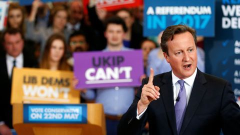 Cameron afirma en un documenal que volvera a convocar el referendo sobre el brexit