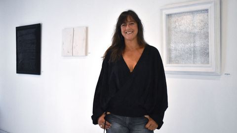 Laura Berganti�os inaugur� su exposici�n �La memoria� en la galer�a La Marina-Jos� Lorenzo