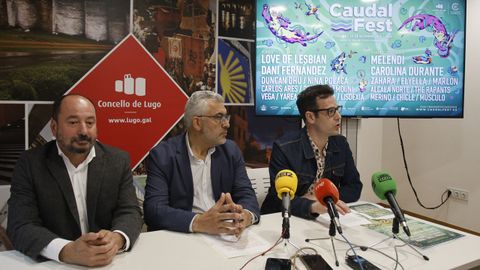Presentación del Caudal Fest de Lugo