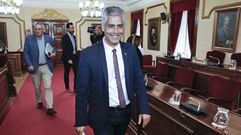 El popular Casti�eira se despide de la corporaci�n municipal