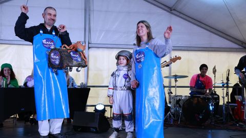 Concurso infantil y familiar de choqueiros en Monte Alto