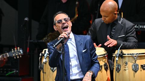 El cantante Marc Anthony