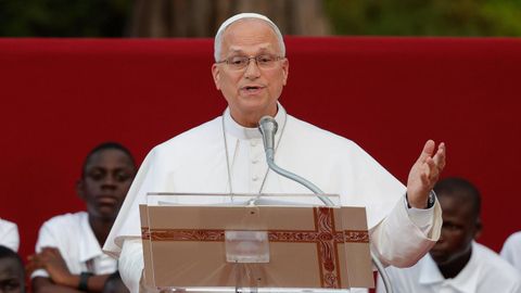 El papa Le�n XIV en una imagen de este mes de julio.